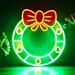 Holiday LED Neon Style Neon Sign Christmas Holly Decoration Neon Neon Light Holiday Decorations Festive Gift