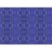 Ahgly Company Machine Washable Indoor Rectangle Transitional Cobalt Blue Area Rugs 4 x 6