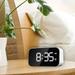 XINHUADSH Digital Alarm Clock Portable 1 Set No Radiation Multifunctional 5 Inch Digital Alarm Clock No Radiation Durable for Bedroom