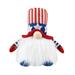 Decoration Independence Living Plush Patriotic Day Desktop Decoration Glow Election Room Desktop Ornament Snowflake Ornament Glass Ornament Balls Glass Christmas Decorations Snowflake