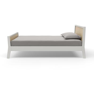 Oeuf Sparrow Twin Bed - White/Birch