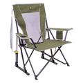 GCI Outdoor Comfort Pro Rocker Foldable Rocking Camp Chair Loden Green