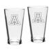 Arizona Wildcats 16oz. 2-Piece Classic Pub Glass Set