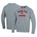 Men's Under Armour Gray Virginia Tech Hokies Lacrosse All Day Arch Fleece Pullover Sweatshirt