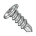 10-16X1 Phillips Pancake Head Self Drilling Screw Full Thread 410 Stainless Steel (Pack Qty 700) BC-1016KPC410