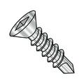 1/4-14X1 1/4 Square Recess Flat Head Fully Threaded Self Drilling Screw 18-8 Stainless Steel (Pack Qty 500) BC-1420KQF188