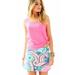 Lilly Pulitzer Skirts | Lilly Pulitzer Madison Skort Tile Wave Small Euc | Color: Blue/Orange | Size: S