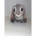 Disney Toys | Disney Sofia The First Clover Bunny 8" Plush Gray White Pink Rabbit | Color: Gray/White | Size: Small (6-14 In)