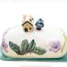 Anthropologie Kitchen | Anthropologie Nathalie Lete Cottage Holiday Butter Dish | Color: Green/Tan | Size: Os