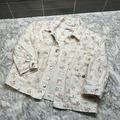 Zara Jackets & Coats | Ada Girls Jean Jacket | Color: White | Size: 2tg