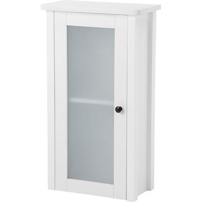 Hängeschrank WELLTIME "Aalborg", weiß, B:40cm H:70cm T:20cm, MDF, Schränke, Breite 40 cm, Badmöbel, Wandschrank, Badschrank, Landhaus weiß Image