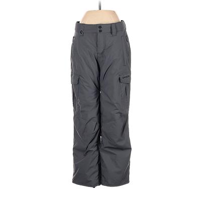 Quiksilver Snow Pants - High Rise: Gray Sporting & Activewear - Kids Girl's Size 12