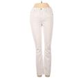 Gap Jeans - High Rise Skinny Leg Denim: White Bottoms - Women's Size 00 - Colored Wash