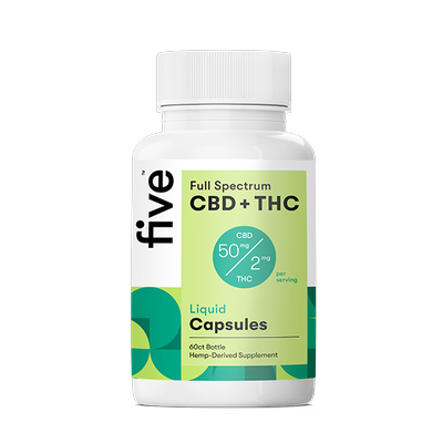 Full Spectrum CBD+THC Liquid Capsules 30.00% Off Auto renew