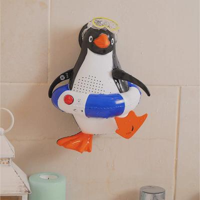 Penguin Shower Radio With Bluetooth And Fm