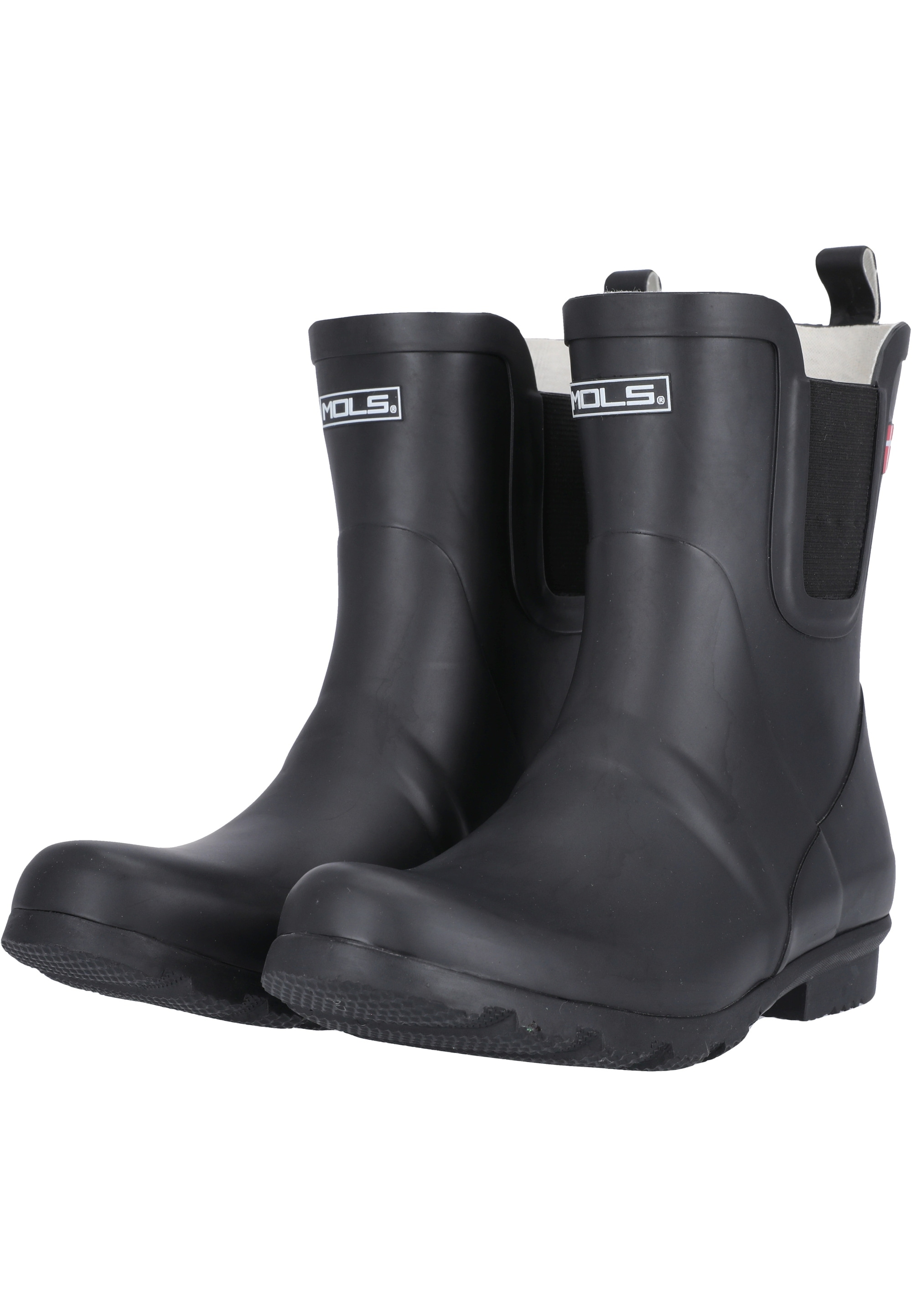 Gummistiefel MOLS "Suburbs", Gr. 38, schwarz, Gummi, Schuhe, mit wasserdichter Funktion Image