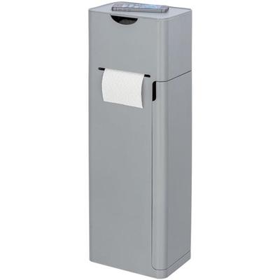 Wenko 6in1 Stand-WC-Garnitur »Imon« grau, 20x58.5 cm