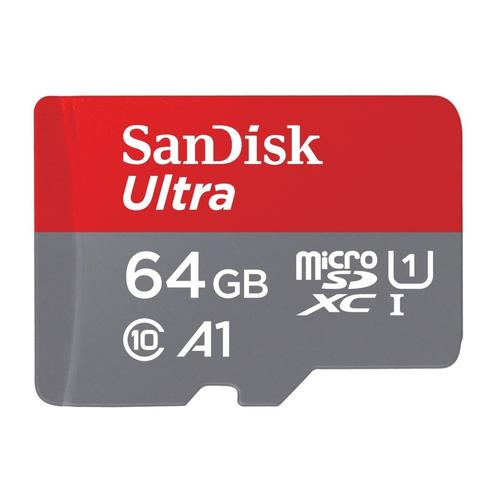 "SanDisk microSDXC Ultra 64GB (A1/UHS-I/Cl.10/140MB/s) + Adapter ""Mobile"""