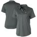 Women's Cutter & Buck Gray Pittsburgh Pirates Prospect Textured Stretch Polo