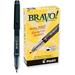 3 DOZEN Total 36 Pilot Bravo Liquid Ink Marker Pens Bold Point Black (11034)