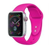 Silicone Sport Replacement Watch Band Strap for Apple Watch Series 1 2 3 & 4 - 38mm 40mm 42mm or 44mm (20-Colors)