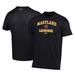 Men's Under Armour Black Maryland Terrapins Lacrosse Arch Over Performance T-Shirt