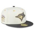 Men's New Era Cream/Charcoal Toronto Blue Jays 1991 MLB All-Star Game Chrome 59FIFTY Fitted Hat