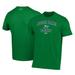 Men's Under Armour Green Notre Dame Fighting Irish Hockey Arch Over Performance T-Shirt