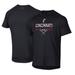 Men's Under Armour Black Cincinnati Bearcats Lacrosse Icon Raglan Performance T-Shirt