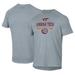 Men's Under Armour Gray Virginia Tech Hokies Volleyball Icon Raglan Performance T-Shirt