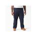 Men's Big & Tall Regular Straight Fit Jeans by Dickies in Rinsed Indigo Blue (Size 48 32)