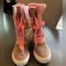 Converse Shoes | Converse Allstar Girls Suede Boots Shoe 11.5 Little Girl Pink | Color: Pink/Tan | Size: 11.5g