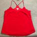 J. Crew Tops | J. Crew Scalloped Tank Top | Color: Red | Size: 8