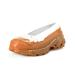 Burberry Shoes | Burberry Women's "Linford" Leather Rubber Flat Ballet Shoes | Color: Tan/White | Size: Various