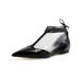 Burberry Shoes | Burberry Women's "Welton" Black Snake Skin Balerina Flats Shoes Us 7.5 It 37.5 | Color: Black | Size: 7.5