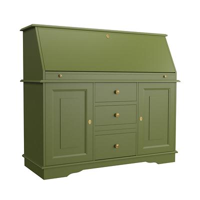 Casa Florentina San Marino Secretary Desk - Saturated Sage Green - Ballard Designs