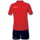 Givova Unisex Kit Street fußball Set, Rot/Blau, S EU