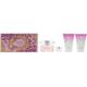 Versace Bright Crystal 4 Piece Gift Set: Eau De Toilette 90ml - Shower Gel 100ml - Body Lotion 100ml - Eau De Toilette 5ml