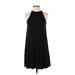 Old Navy Casual Dress - A-Line: Black Solid Dresses - Women's Size X-Small