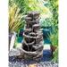 Tahoe Falls Cast Stone Fountain Florence & New Italian Art Company | 37 H x 19 W x 21 D in | Wayfair 3520FB