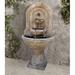 Castelnuovo Cast Stone Wall Fountain Florence & New Italian Art Company | 57 H x 28 W x 18 D in | Wayfair 3535FB