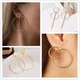 Boucles d'oreilles pendantes rondes pour femmes boucles d'oreilles de personnalité punk boucles