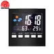 Therye.com-Hygromètre numérique LCD avec grand écran horloge calendrier station météo horloge de