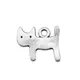 WYSIWYG 20 pièces 14x12mm pendentif petit chat Kawaii chat breloque pendentifs pour la fabrication