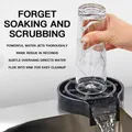 Lave-gobelet automatique à haute pression nettoyeur de gobelets accessoires d'évier bar de