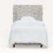 Hawthorne Bed Metal in White Rifle Paper Co. x Cloth & Company | 56 H x 47 W x 80 D in | Wayfair 970BEDRPCAVBLKCRMLCB
