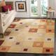 Brown/Orange 72 x 0.63 in Indoor Area Rug - Latitude Run® Hand-Knotted /Viscose Beige/Brown/Orange/Red Area Rug Viscose/ | 72 W x 0.63 D in | Wayfair