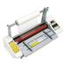 EQCOTWEA 17.3in Roll Laminator A2 High Speed Hot Cold Roll Laminator Photo Laminator for School Office Home 110V