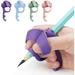 Pencil Grips for Kids Handwriting ZZWS Ergonomic 5 Fingers Pencil Grippers Posture Correction Writing Aid Grips for Toddler Preschoolers Pen Grips for Beginner School Supplies Gift for Kids(4pcs)