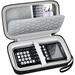 Case for Texas Instruments TI-84 Plus CE/for TI-Nspire CX II CAS Color Graphing Calculator Travel Large Capacity for Pens Cables and Accessories -Black (Box Only)